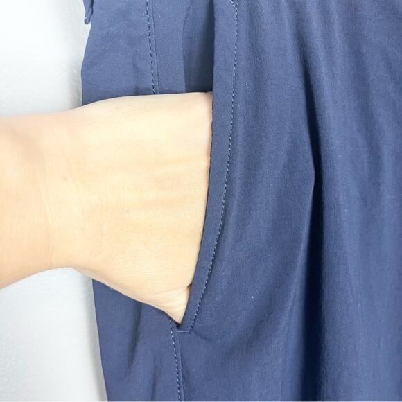 J. Crew 770 Stretch Chino Casual Pants Flat Front Men’s size 34 Blue - Picture 2 of 8